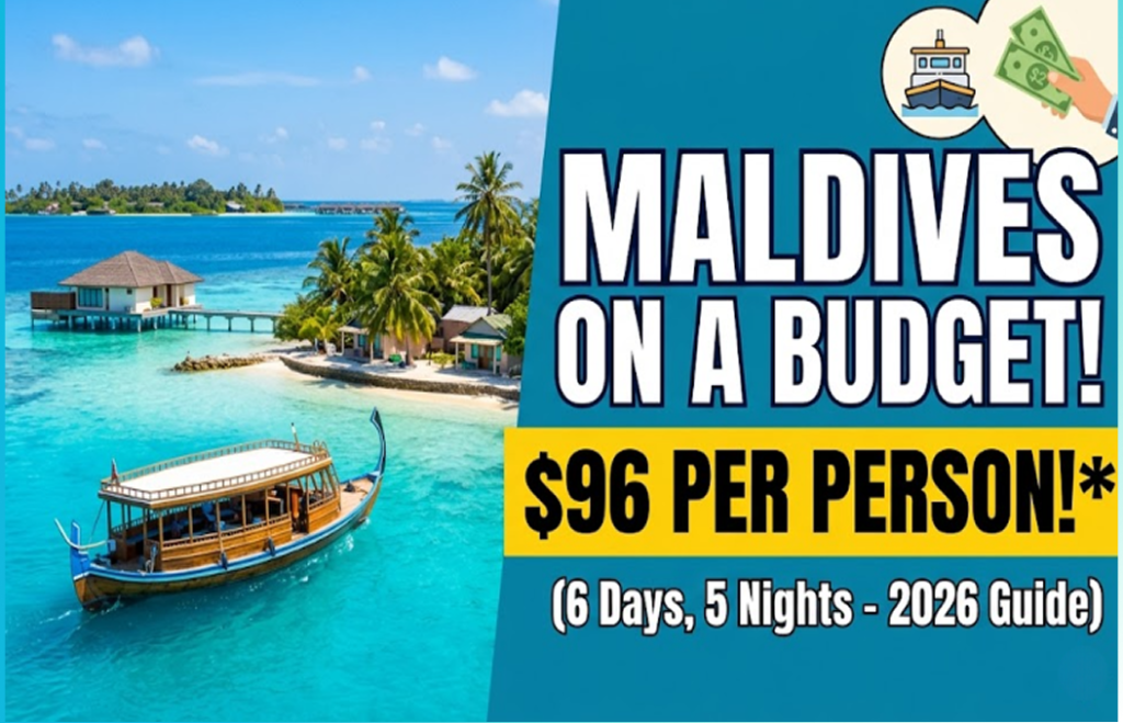 Experience the Maldives on a budget with this real 6-day itinerary, cost breakdown, and smart travel hacks. Learn how to stay in a water villa, save on flights, and explore Maafushi without overspending.