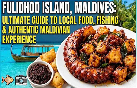 Discover the real taste of the Maldives on Fidu Island. From freshly caught octopus to crispy bajiya short eats, this is your complete guide to authentic Maldivian food and local island life.
